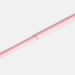 OHS Bow Finial Curtain Pole Extendable 16mm Metal End Rod in Pink - Size: 120 cm - 210 cm - thumbnail 3