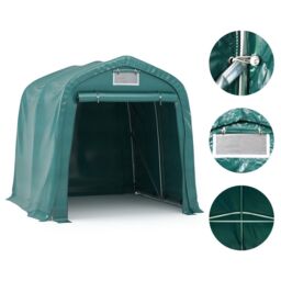 Berkfield Home Garage Tent PVC 1.6x2.4 m Green - thumbnail 5