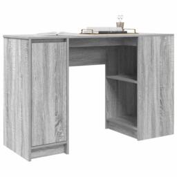 Berkfield Home Desk Grey Sonoma 120x42x76 cm Engineered Wood - Size: 120 x 42 x 76 cm - thumbnail 4