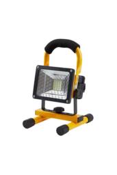 Living and Home Outdoor Rechargeable LED Floodlight in Yellow - thumbnail 3