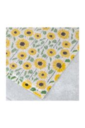 Artsy Mats Sunflower Pattern Indoor Outdoor Doormat in Yellow - Size: 40 cm x 70 cm - thumbnail 2