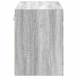 Berkfield Home Garage Wall Cabinets 2 pcs Grey Sonoma Engineered Wood - thumbnail 7