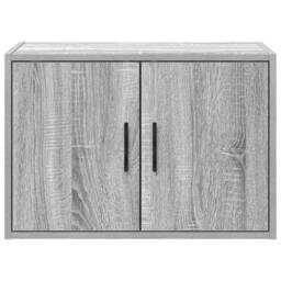 Berkfield Home Garage Wall Cabinets 2 pcs Grey Sonoma Engineered Wood - thumbnail 6