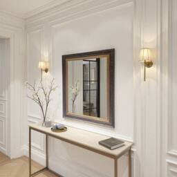 Yearn Mirrors Classic Bronze Gold Bevelled Wall Mirror - thumbnail 3
