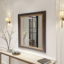 Yearn Mirrors Classic Bronze Gold Bevelled Wall Mirror - thumbnail 2