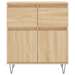 Berkfield Home Sideboard Sonoma Oak 60x35x70 cm Engineered Wood in Brown - Size: 60 x 35 x 70 cm - thumbnail 5