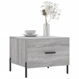 Berkfield Home Decorative Coffee Tables 2 pcs Grey Sonoma 50x50x40 cm Engineered Wood - Size: 50 x 50 x 40 cm - thumbnail 1