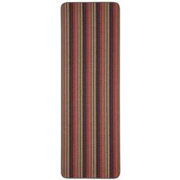 The Rug Shop UK Brown Striped Dotted 8mm Thick Rectangle Mat - Size: 67 cm x 200 cm - thumbnail 2