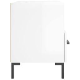Berkfield Home Bedside Cabinets 2 pcs High Gloss White 40x35x47.5 cm Engineered Wood - thumbnail 8