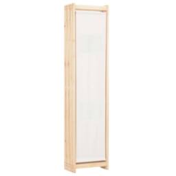 Berkfield Home 6-Panel Room Divider Cream 240x170x4 cm Fabric - Size: 240 x 170 x 4 cm - thumbnail 4