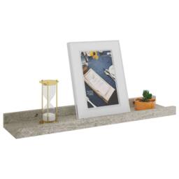 Berkfield Home Decorative Wall Shelves 4 pcs Concrete Grey 40x9x3 cm - Size: 40 x 9 x 3 cm - thumbnail 1