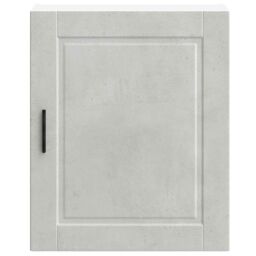 Berkfield Home Kitchen Wall Cabinets 2 pcs¬†Porto Concrete Grey Engineered Wood in Brown - thumbnail 6