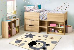 RugsX Flash Rug in Yellow - Size: 160 cm x 220 cm - thumbnail 4