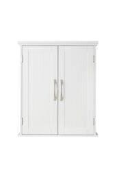 Teamson Home Wooden Bathroom Wall Medicine Cabinet With Adjustable Shelves White - thumbnail 5