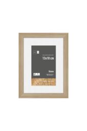 nielsen Skava 13 x 18cm Wooden Picture Frame With 9 x 13cm Mount & Glass Front in Light Oak - Size: 13 x 18 cm