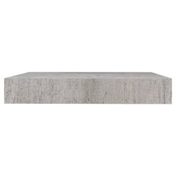 Berkfield Home Floating Wall Shelves 2 pcs Concrete Grey 23x23.5x3.8 cm MDF - thumbnail 6
