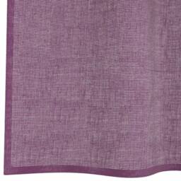 Berkfield Home Voile Curtains with Loops 2 pcs Purple 140x140 cm - thumbnail 6