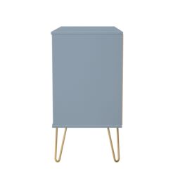 Ready Assembled 2 U Bexley 3 Drawer TV Unit (Ready Assembled) in Light Blue - thumbnail 3
