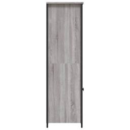 Berkfield Home Highboard Grey Sonoma 62x36x121.5 cm Engineered Wood - thumbnail 6