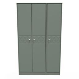 Ready Assembled 2 U Toledo 3 Door Wardrobe (Ready Assembled) in Pale Green - thumbnail 1