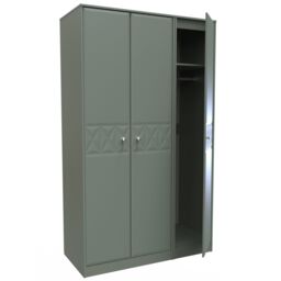 Ready Assembled 2 U Toledo 3 Door Wardrobe (Ready Assembled) in Pale Green - thumbnail 6
