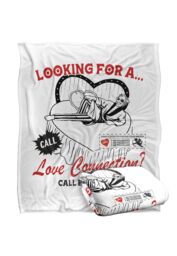 Warner Brothers Beetlejuice 50x60 Love Silky Touch Super Soft Throw Blanket in White - thumbnail 2