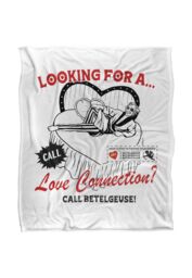 Warner Brothers Beetlejuice 50x60 Love Silky Touch Super Soft Throw Blanket in White - thumbnail 1