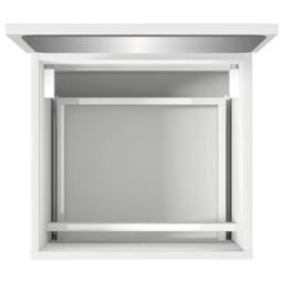 Berkfield Home Premium Bathroom Cabinet with Mirror White Engineered Wood - thumbnail 8