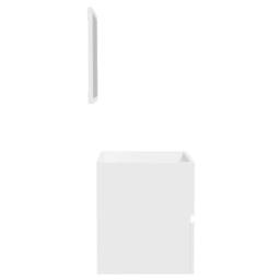 Berkfield Home Premium Bathroom Cabinet with Mirror White Engineered Wood - thumbnail 7