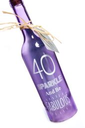 Boxer Gifts Women's 40th Birthday' Starlight Bottle - thumbnail 5