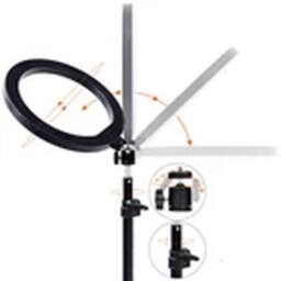 Havendro 14 inch LED Live Ring Light with 2.1M Tripod Stand Phone Holder in White - Size: 14 inches - thumbnail 3