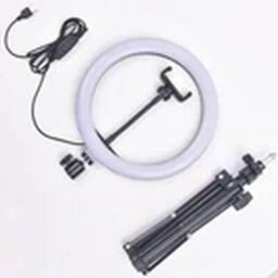 Havendro 14 inch LED Live Ring Light with 2.1M Tripod Stand Phone Holder in White - Size: 14 inches - thumbnail 1
