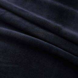 Berkfield Home Blackout Curtains with Rings 2 pcs Velvet Black 140x175 cm - thumbnail 4