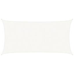 Berkfield Home Sunshade Sail 160 g/m¬≤ White 4x7 m HDPE - thumbnail 2