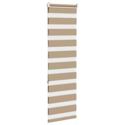 Berkfield Home Zebra Blind Sand Brown 50x150 cm Fabric Width 45.9 cm Polyester in Tan - thumbnail 4