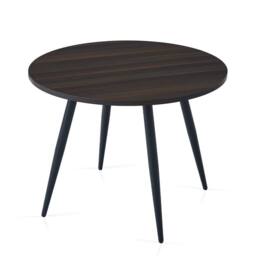 SONARA Dark Walnut 4 Seater Dining Table With 4 Velvet Chairs Sets in Beige - thumbnail 9