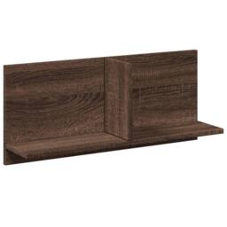 Berkfield Home Wall Cabinet 70x16.5x30 cm Brown Oak Engineered Wood - thumbnail 1