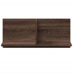 Berkfield Home Wall Cabinet 70x16.5x30 cm Brown Oak Engineered Wood - thumbnail 4