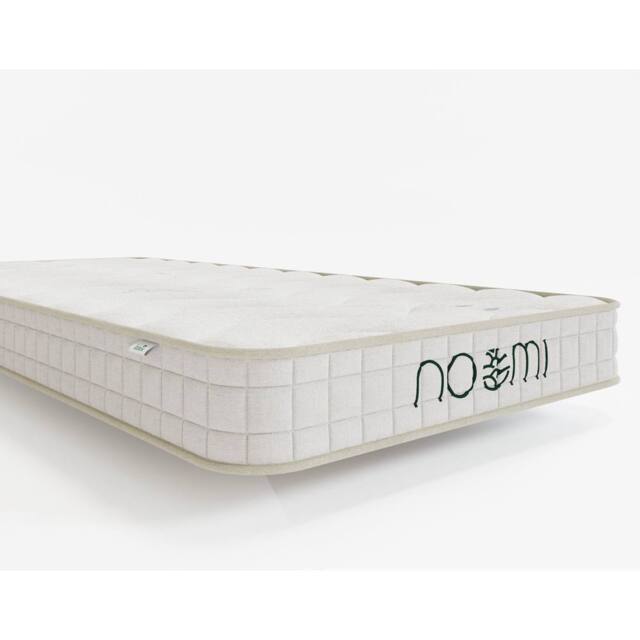 Noomi Bamboo Natural Latex Pocket Sprung Mattress in White - Size: Small Single - image 1