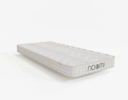 Noomi Bamboo Natural Latex Pocket Sprung Mattress in White - Size: Small Single - thumbnail 2