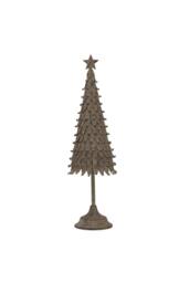KDMD Rustic Decorative Tree with Star - Elegant Home Accent in Light Brown - thumbnail 1
