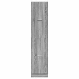 Berkfield Home Apothecary Cabinet¬†Grey Sonoma 40x41x174.5 cm Engineered Wood in Grey - thumbnail 5