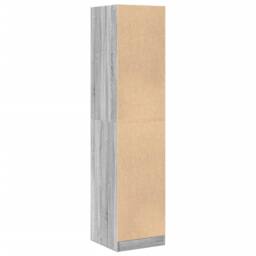 Berkfield Home Apothecary Cabinet¬†Grey Sonoma 40x41x174.5 cm Engineered Wood in Grey - thumbnail 7