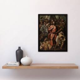 Artery8 Espolio The Disrobing of Jesus Christ El Greco Framed Wall Art Print - Size: A3 - thumbnail 2