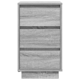 Berkfield Home Bedside Cabinet with LED Lights¬†Grey Sonoma 38x34x65 cm - Size: 38 x 34 x 65 cm - thumbnail 7