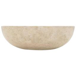 Berkfield Home Sink 40x12 cm Marble Cream - thumbnail 5