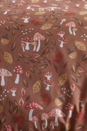 Fusion 'Woodland Dreams' Autumnal Print Reversible Duvet Cover Set in Natural - Size: Super King - thumbnail 3