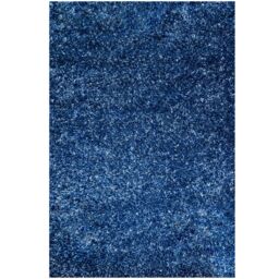 Kukoon Soft Shaggy Rugs Deep Pile Fluffy Navy Blue Bedroom Carpet Mat - Size: 60 cm x 240 cm - thumbnail 6