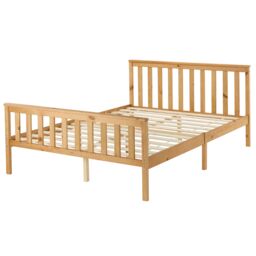 Aspire Atlantic Bed Frame in Natural Wood Colour - Size: Small Double - thumbnail 6
