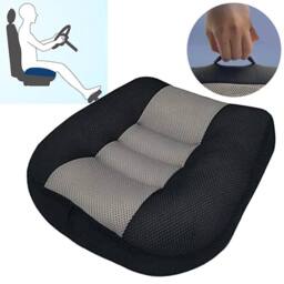 NESTLUNE Car Seat Booster Cushion for Height in Black - Size: 120 cm x 135 cm - thumbnail 5